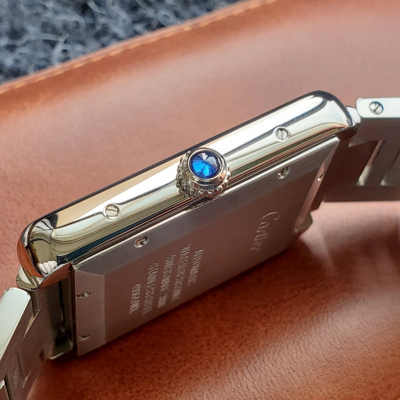 Panthere De Cartie Quartz Pink Gold Case