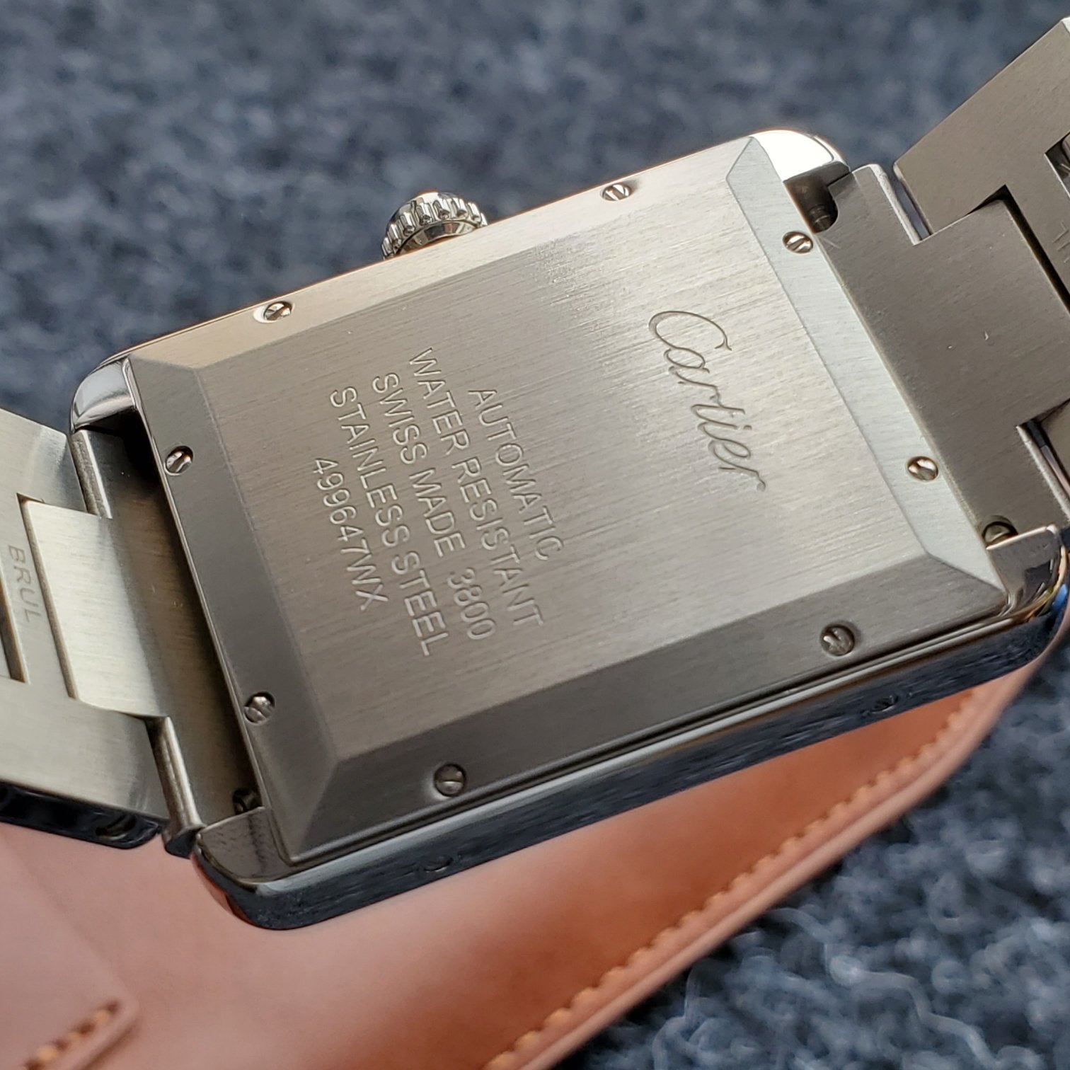 Panthere De Cartie Quartz Pink Gold Case