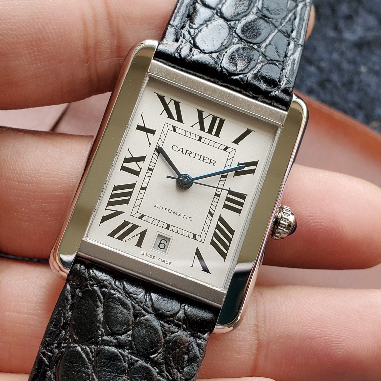 Panthere De Cartie Quartz Pink Gold Case