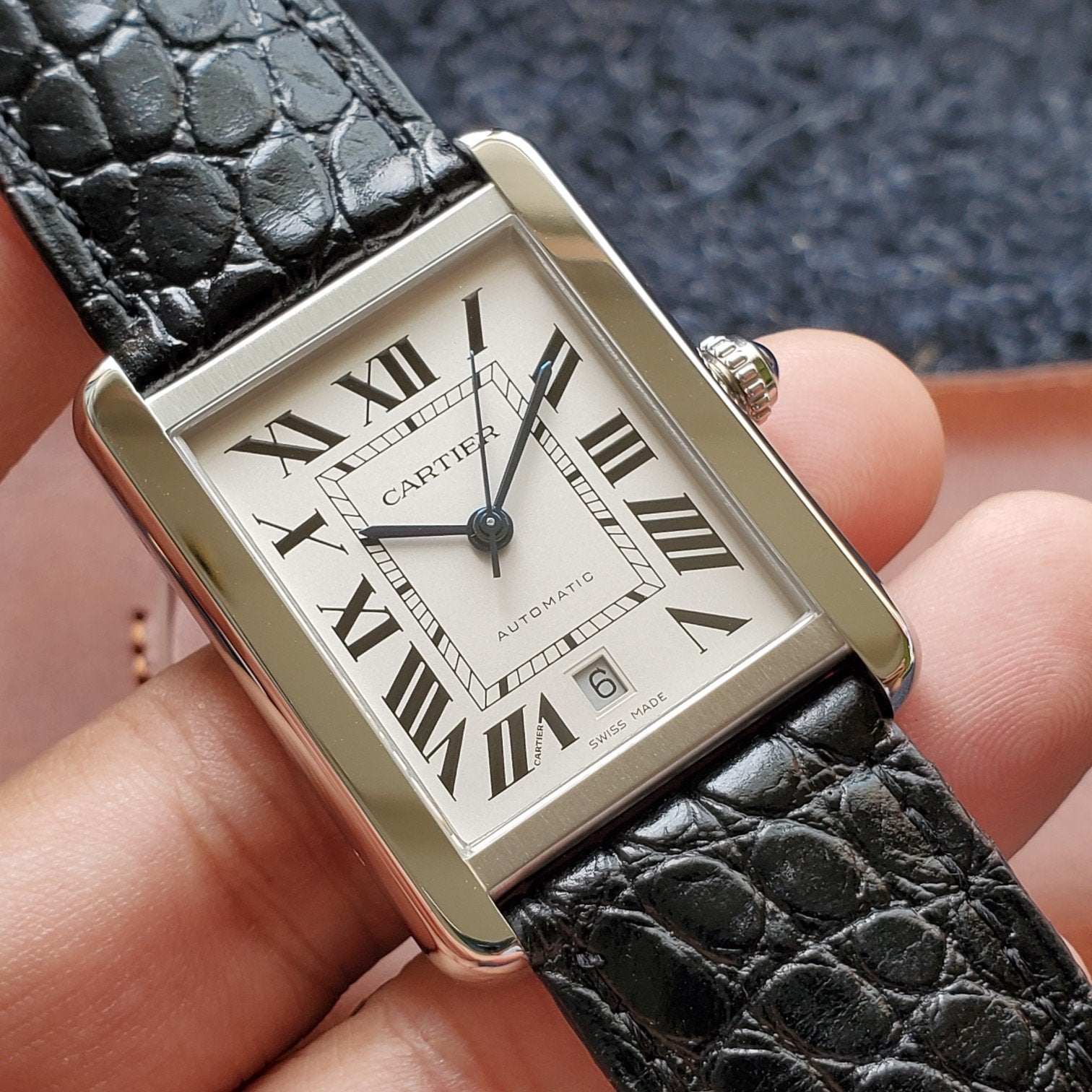 Panthere De Cartie Quartz Pink Gold Case