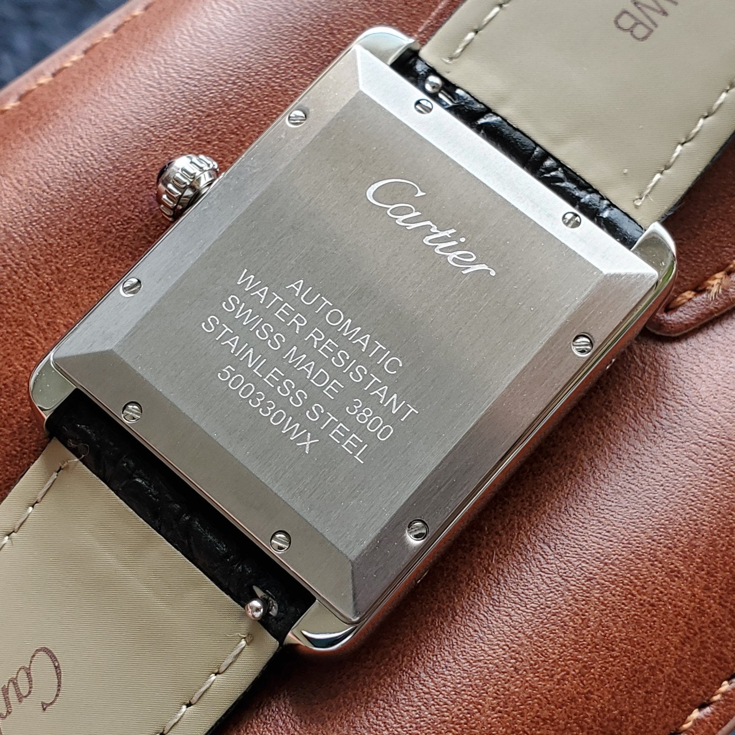 Panthere De Cartie Quartz Pink Gold Case