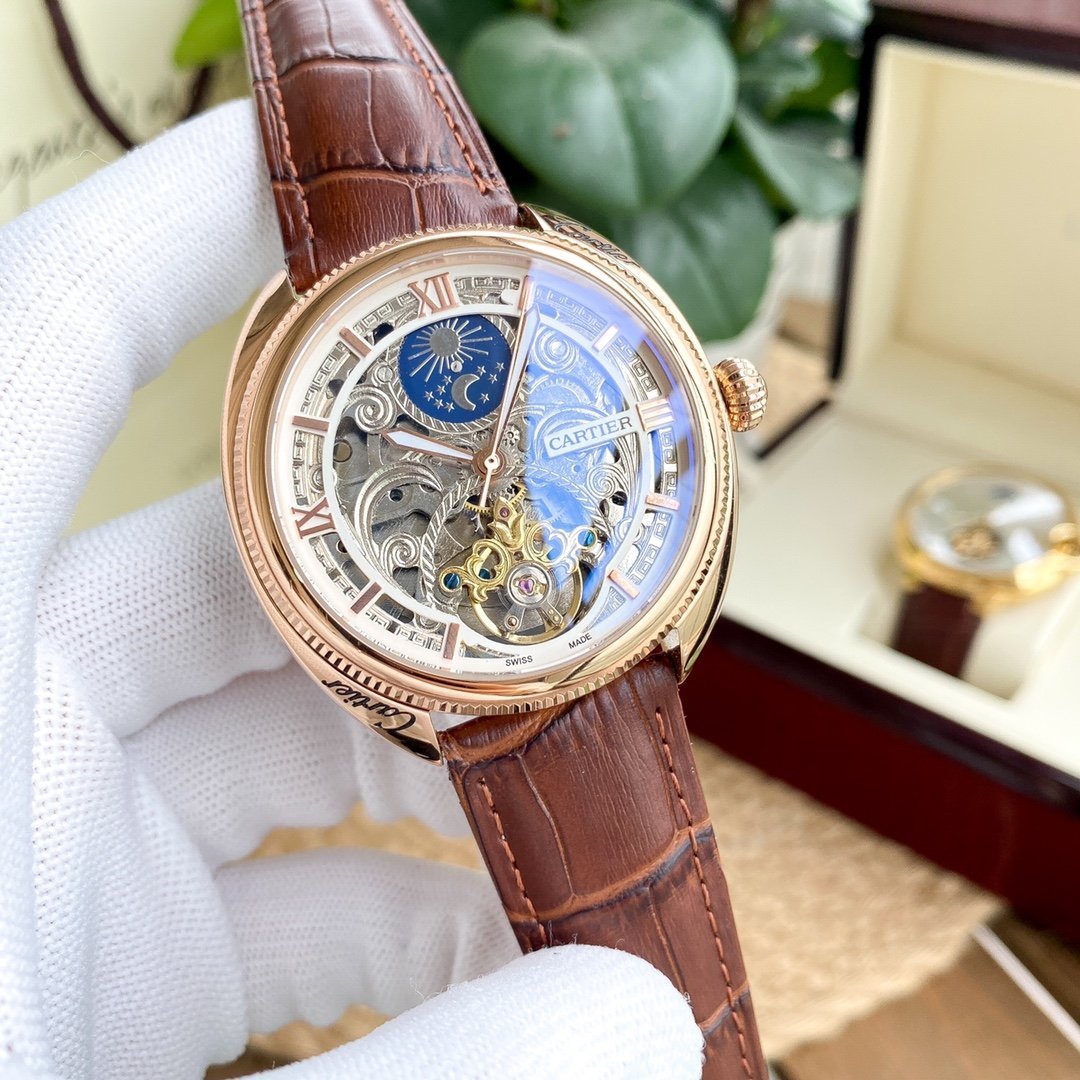 Panthere De Cartie Quartz Pink Gold Case