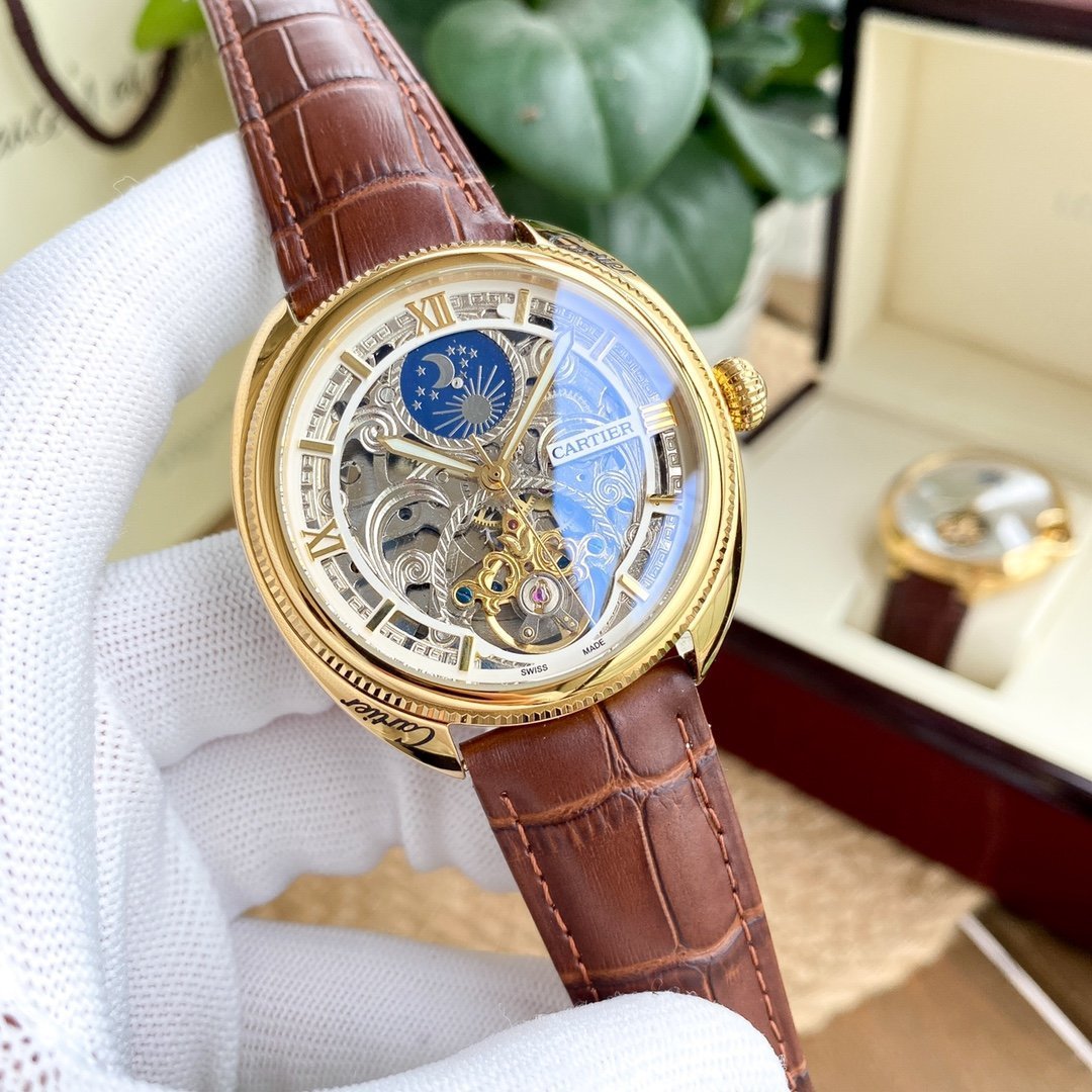 Panthere De Cartie Quartz Pink Gold Case