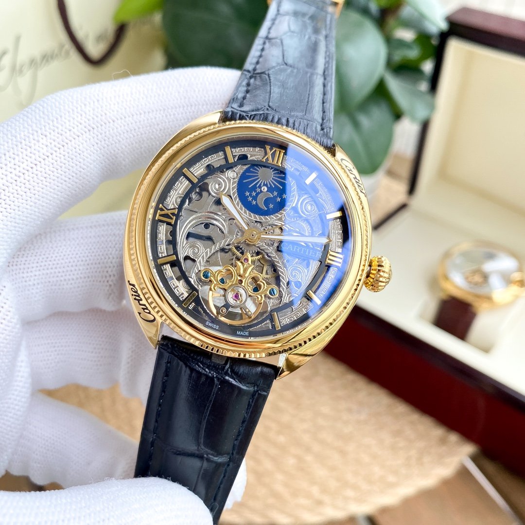 Panthere De Cartie Quartz Pink Gold Case