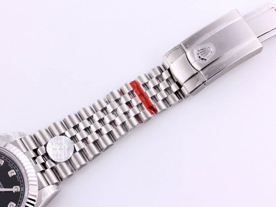 DATEJUST 41MM STAINLESS STEEL DIAMOND NUMERALS