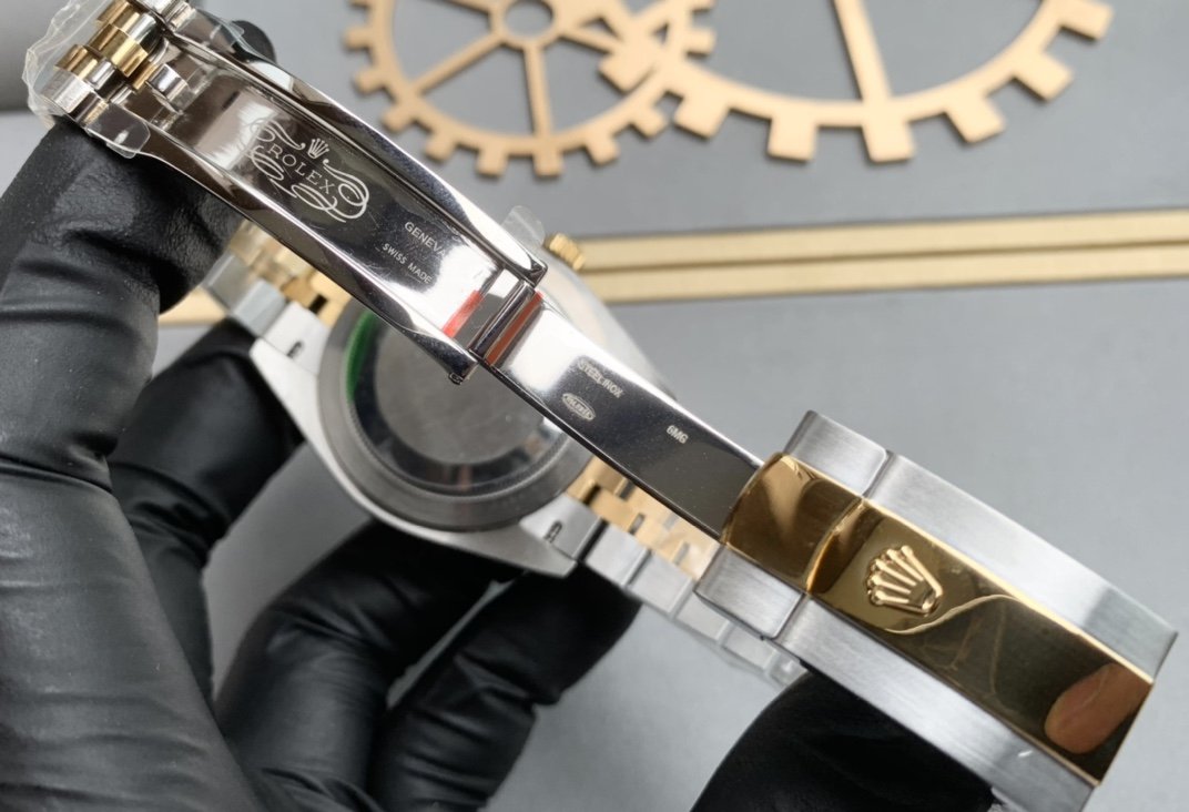 DATEJUST II 41MM TWO-TONE BLACK DIAL