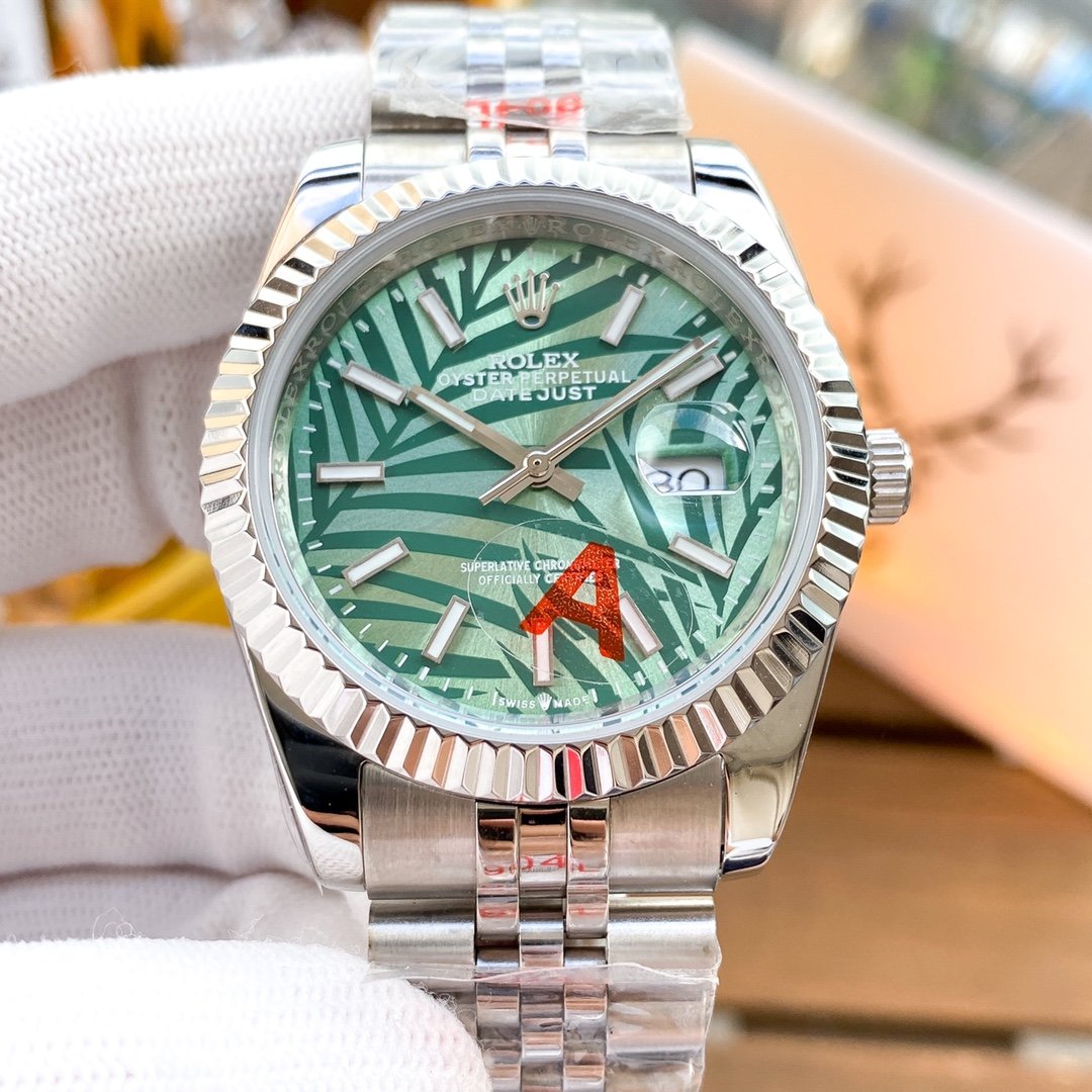 DATEJUST 41 TWO TONE TROPICAL DIAL