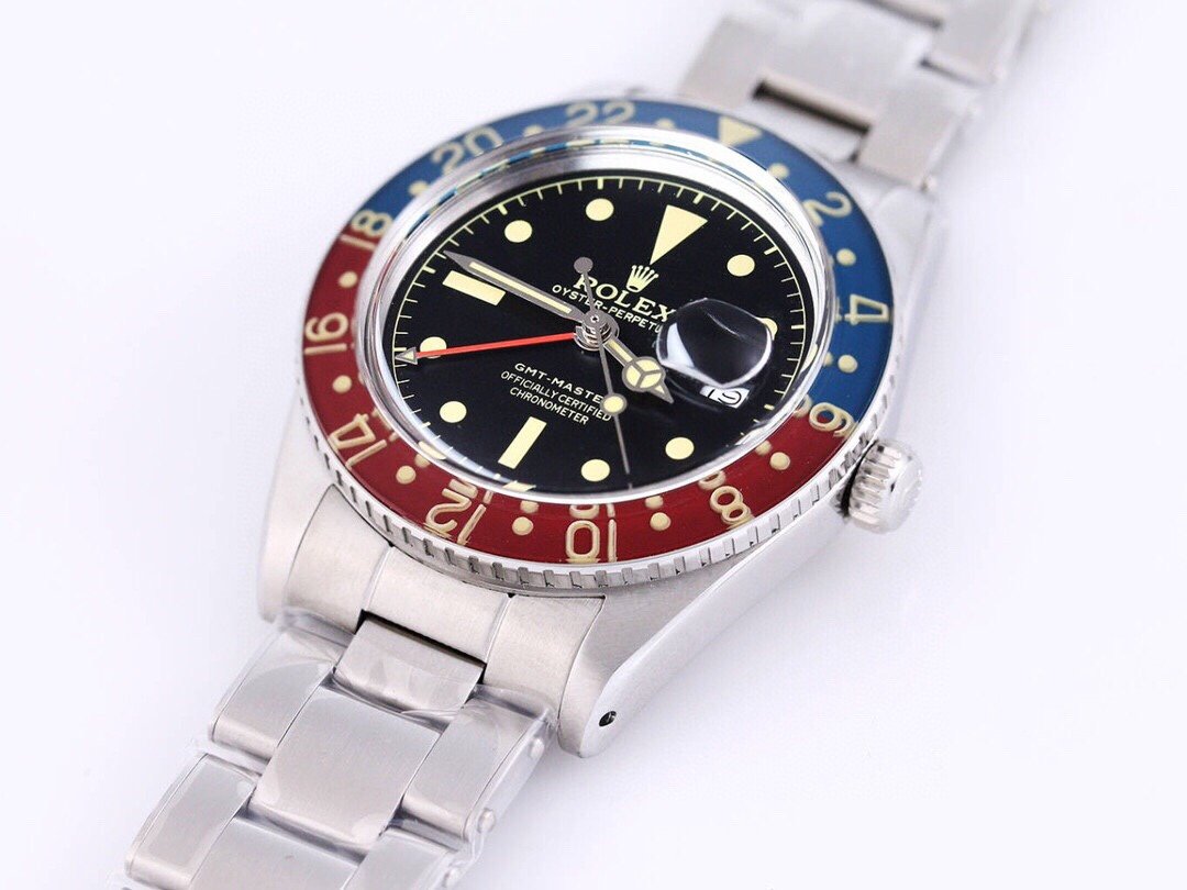 GMT-MASTER VINTAGE PEPSI 40MM BLACK DATE