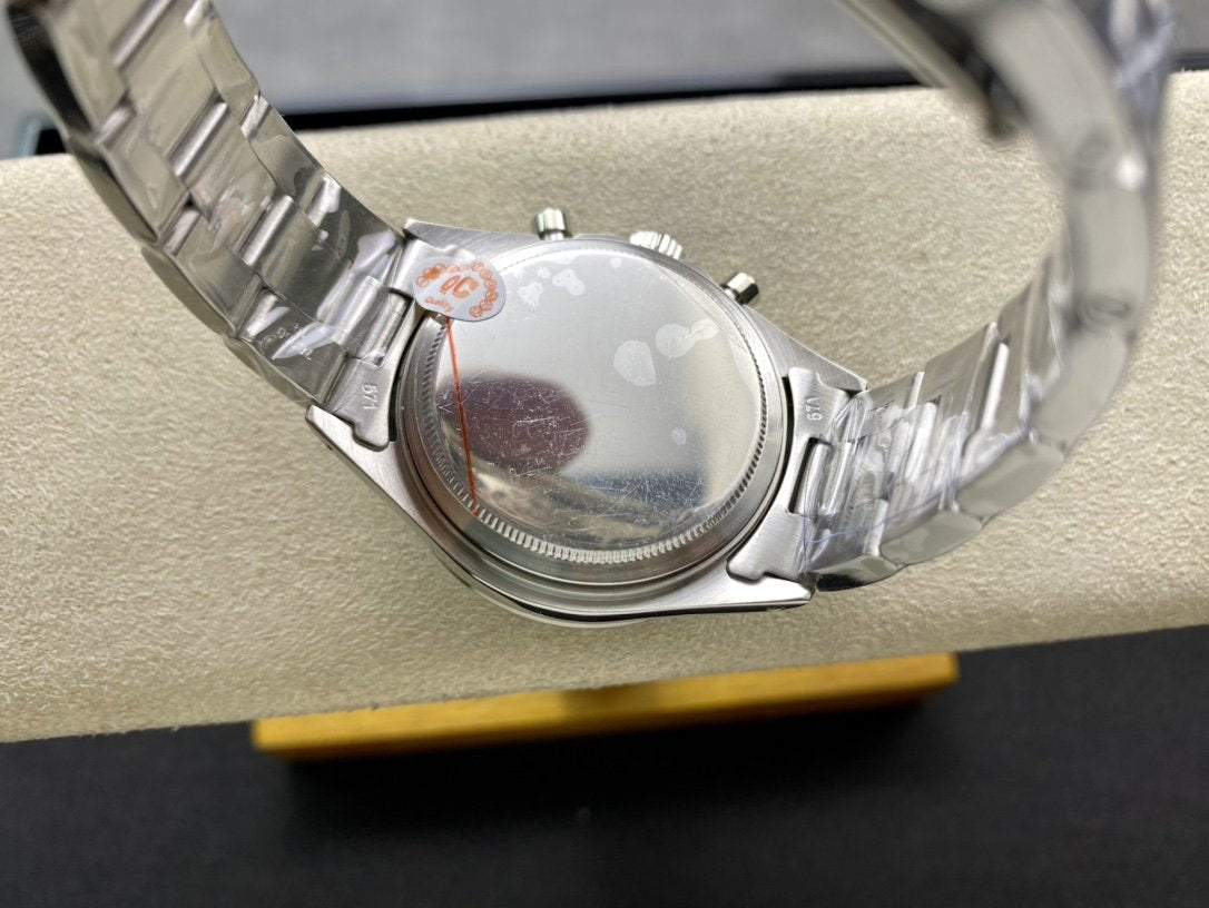 DAYTONA 37MM VINTAGE STEEL CASE BLACK DIAL