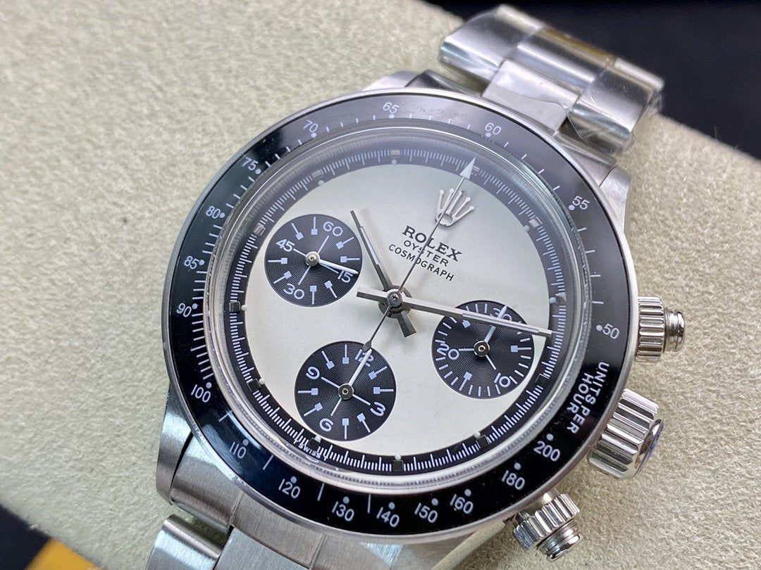 DAYTONA 37MM VINTAGE BLACK BEZEL NO NUMERALS