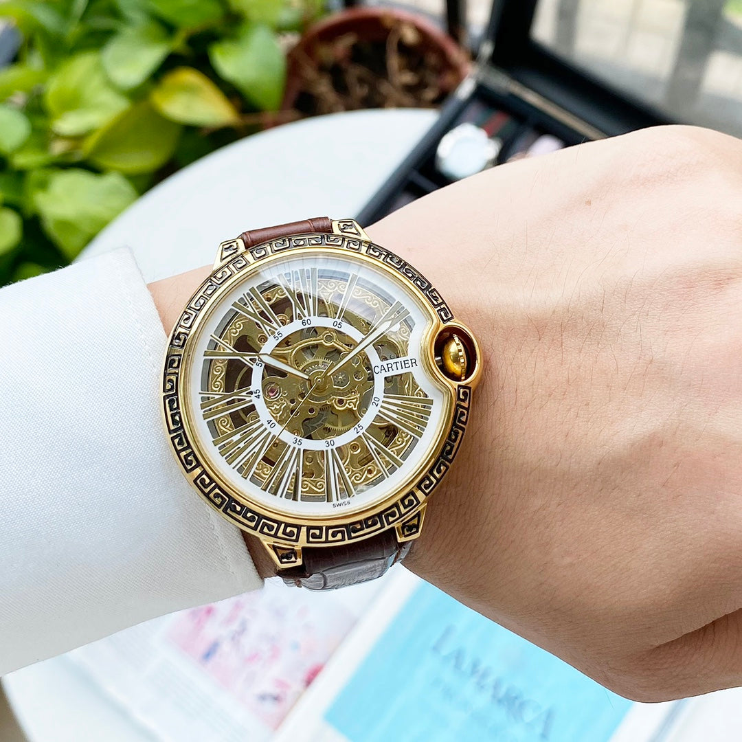 Panthere De Cartie Quartz Pink Gold Case