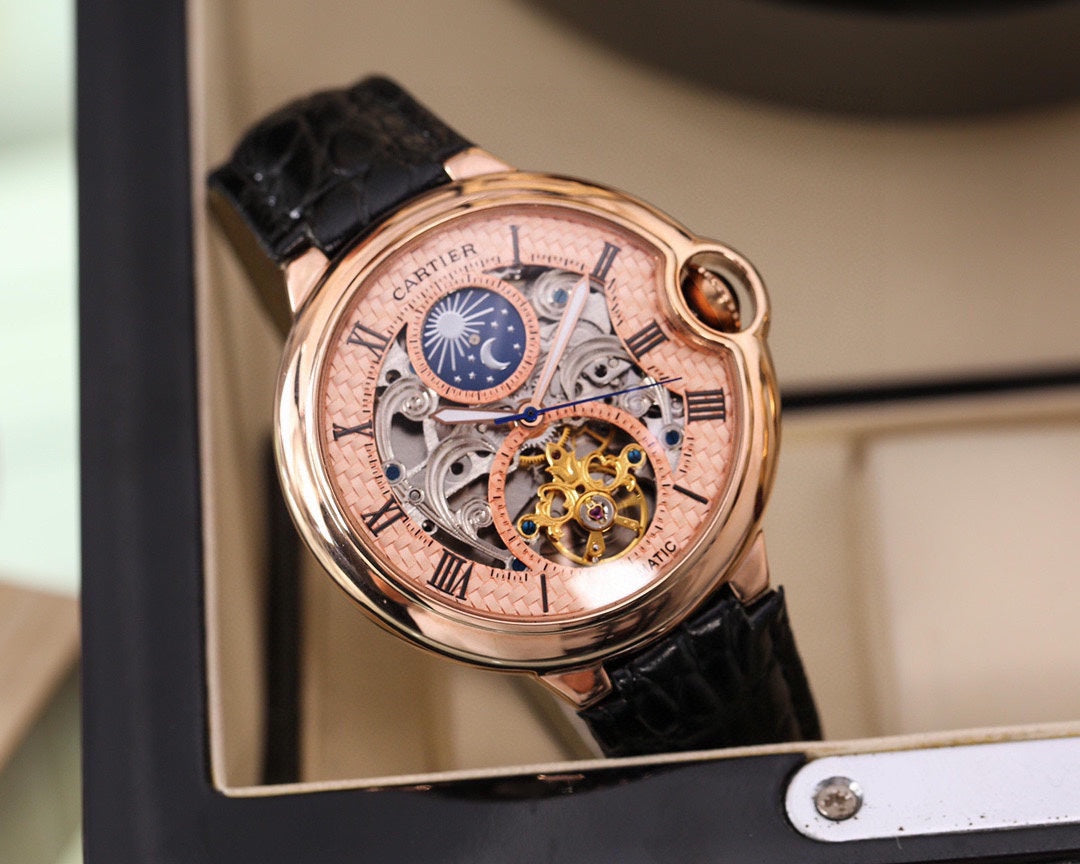 Panthere De Cartie Quartz Pink Gold Case