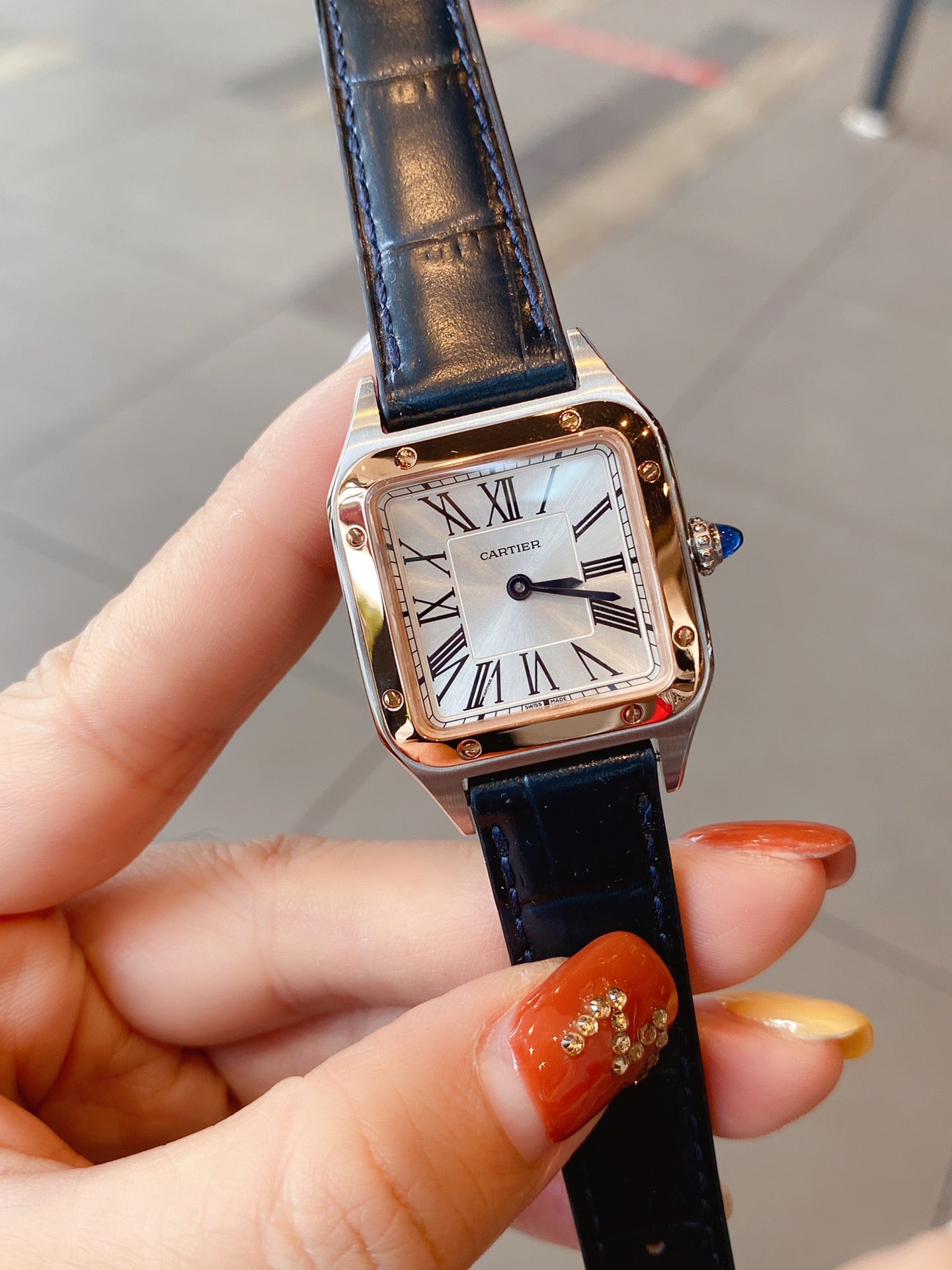 Panthere De Cartie Quartz Pink Gold Case