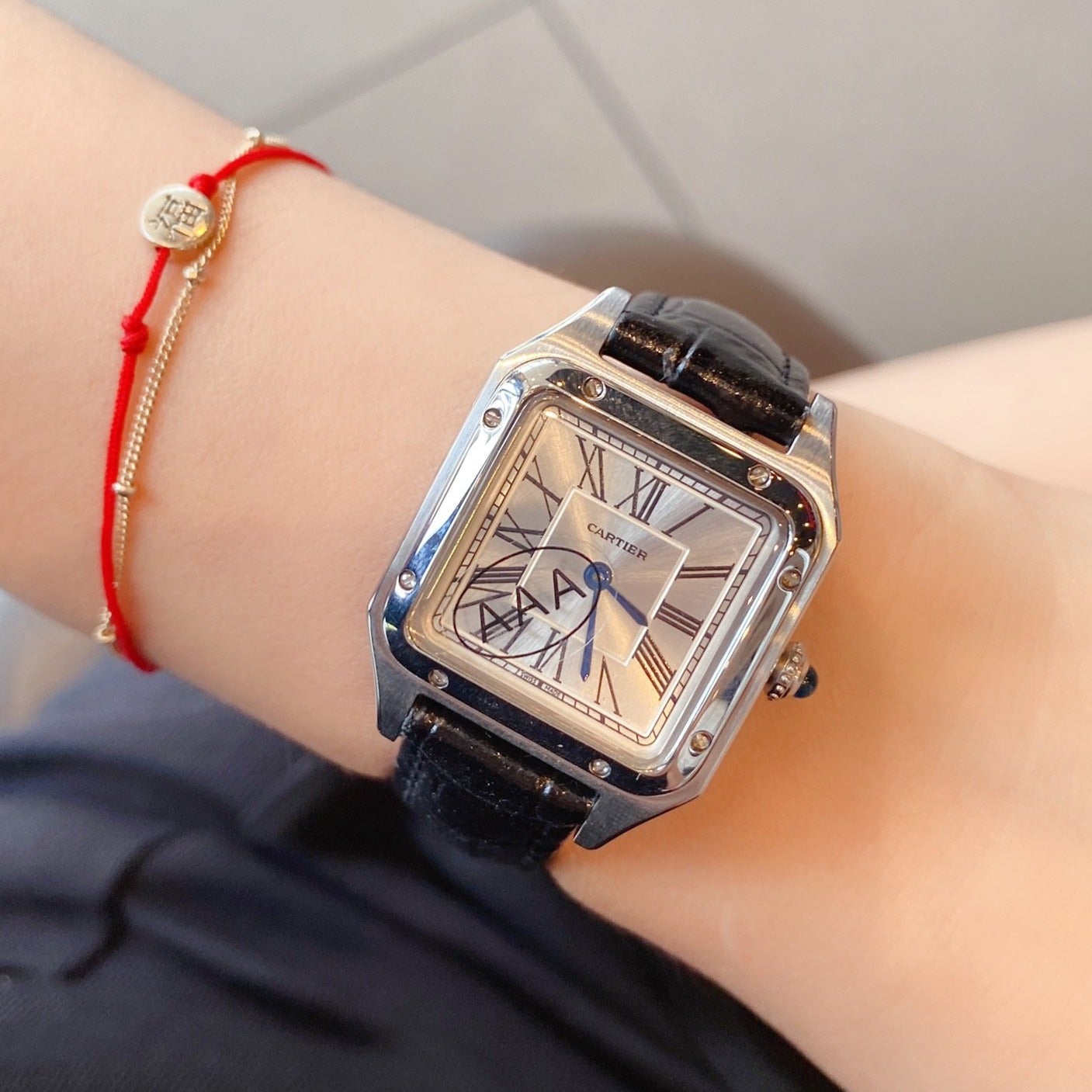 Panthere De Cartie Quartz Pink Gold Case