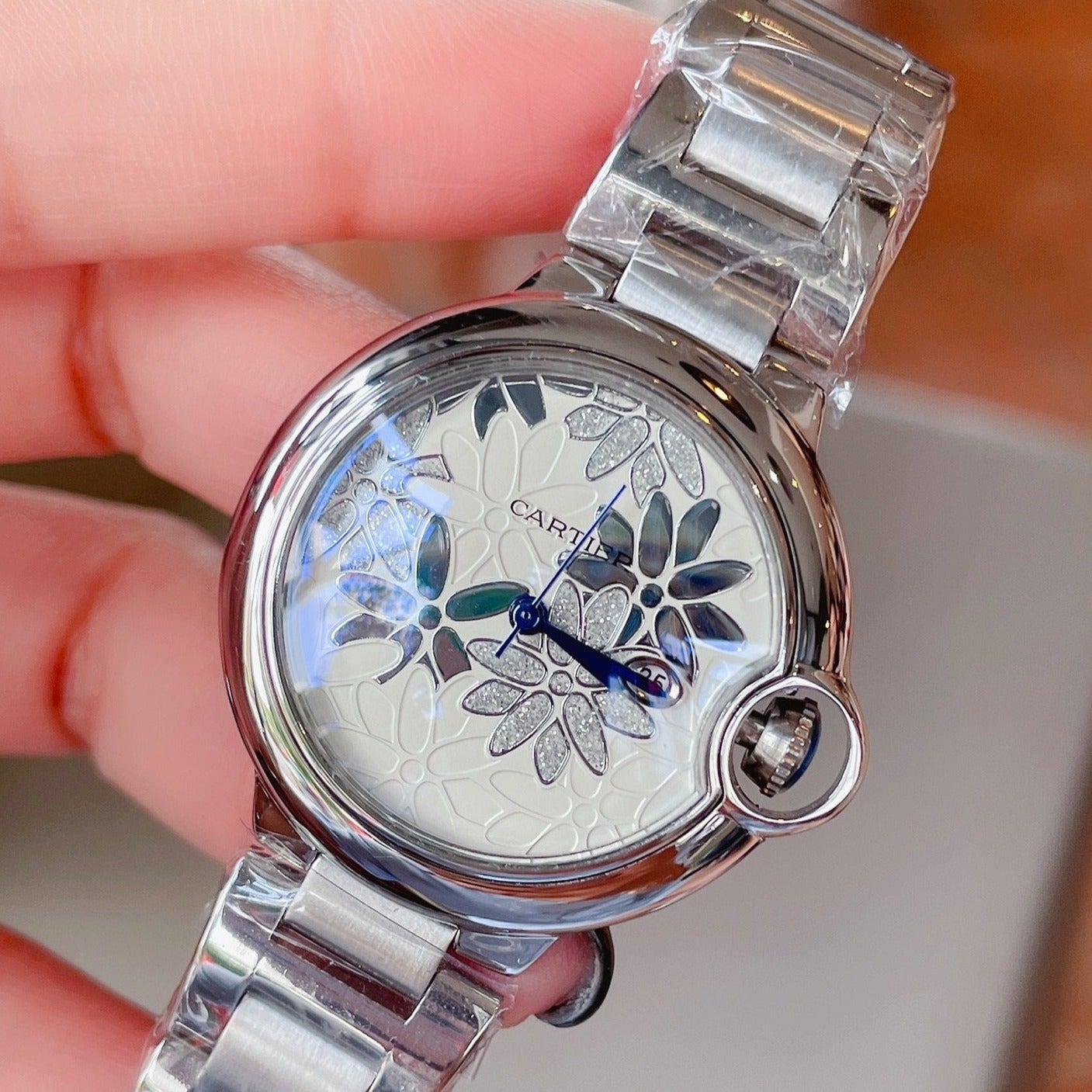 Panthere De Cartie Quartz Pink Gold Case