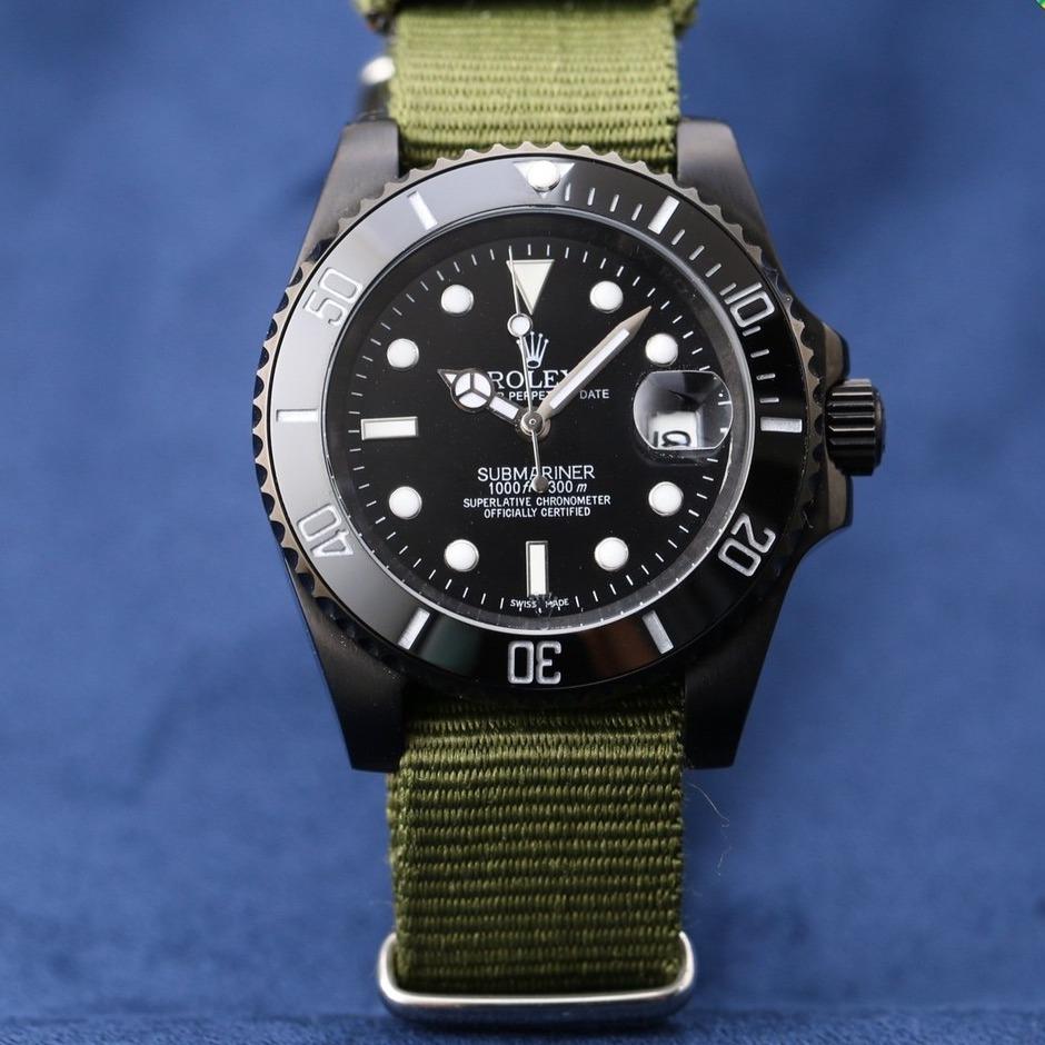 SUBMARINER DATE 40 CERAMIC BEZEL TEXTILE
