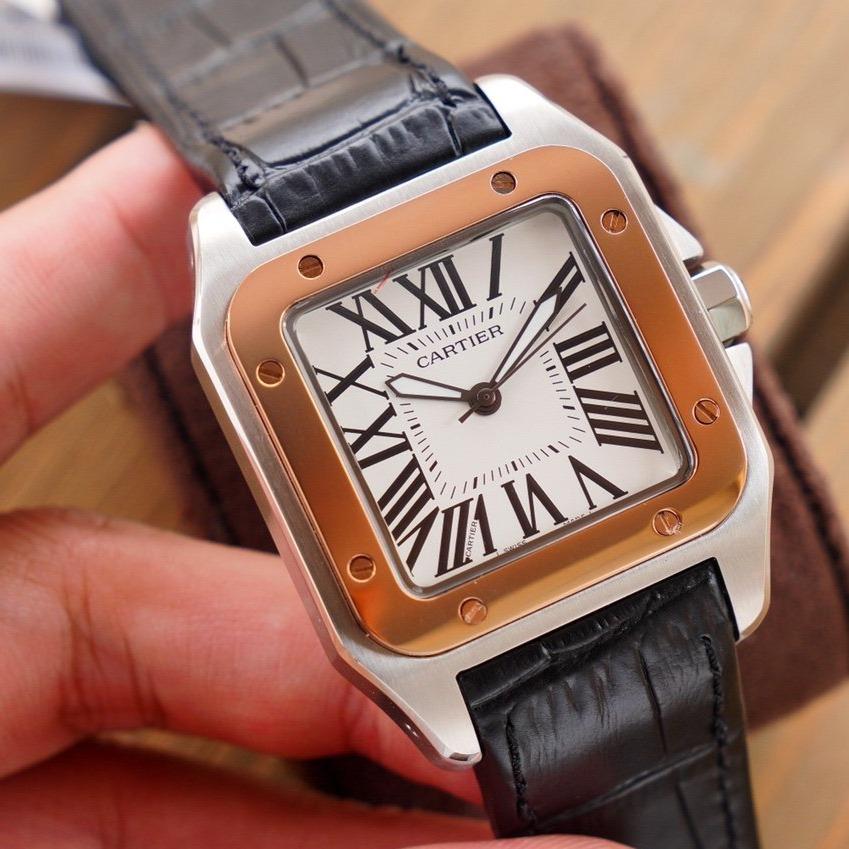 Panthere De Cartie Quartz Pink Gold Case