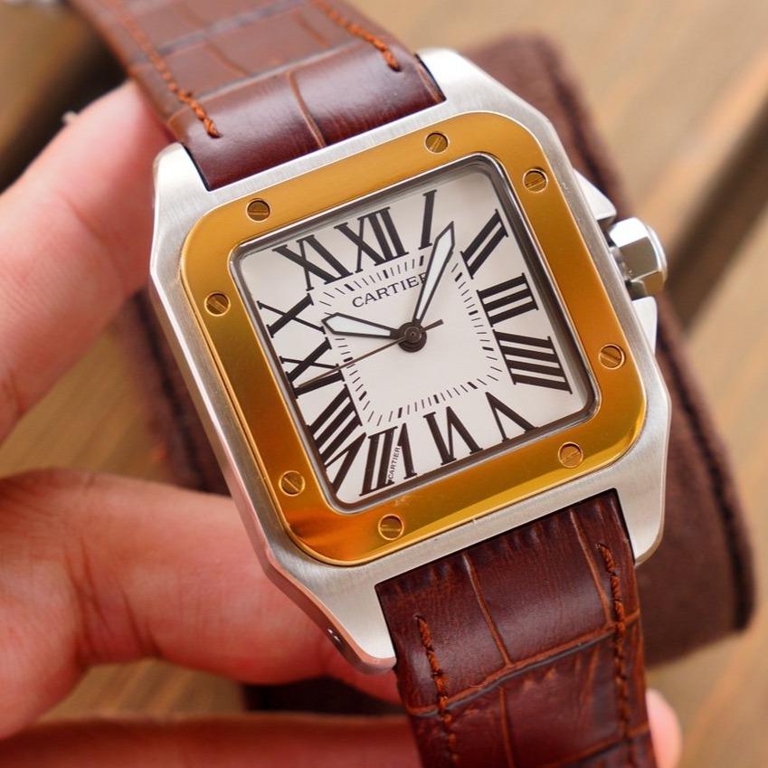 Panthere De Cartie Quartz Pink Gold Case