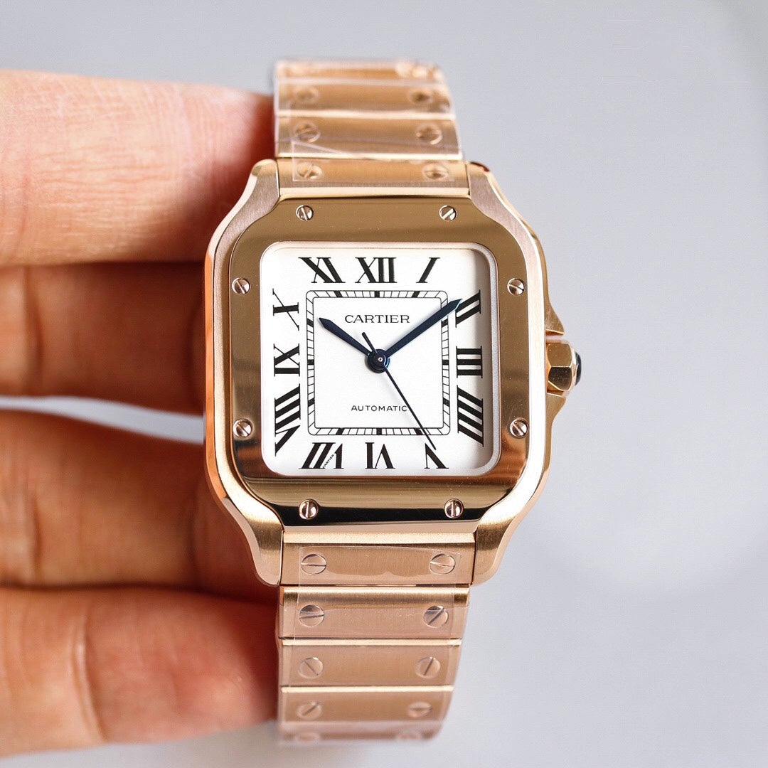 Panthere De Cartie Quartz Pink Gold Case