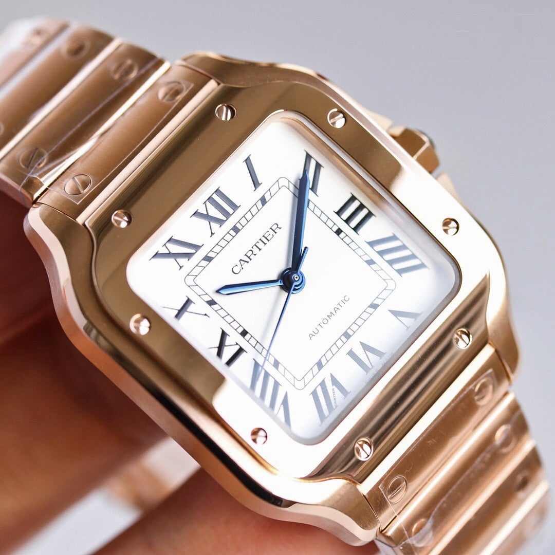 Panthere De Cartie Quartz Pink Gold Case