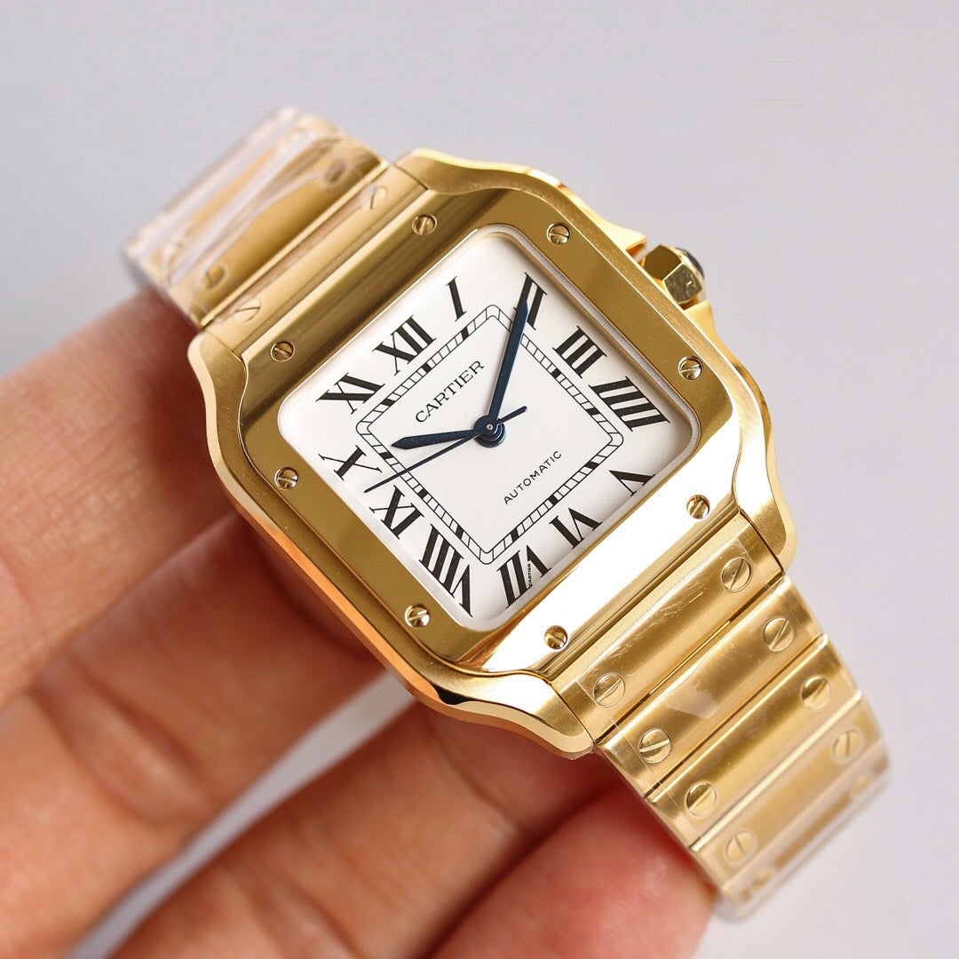 Panthere De Cartie Quartz Pink Gold Case