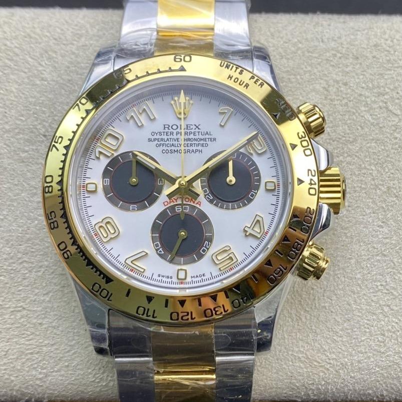 DAYTONA TWO-TONE 116523 PANDA DIAL