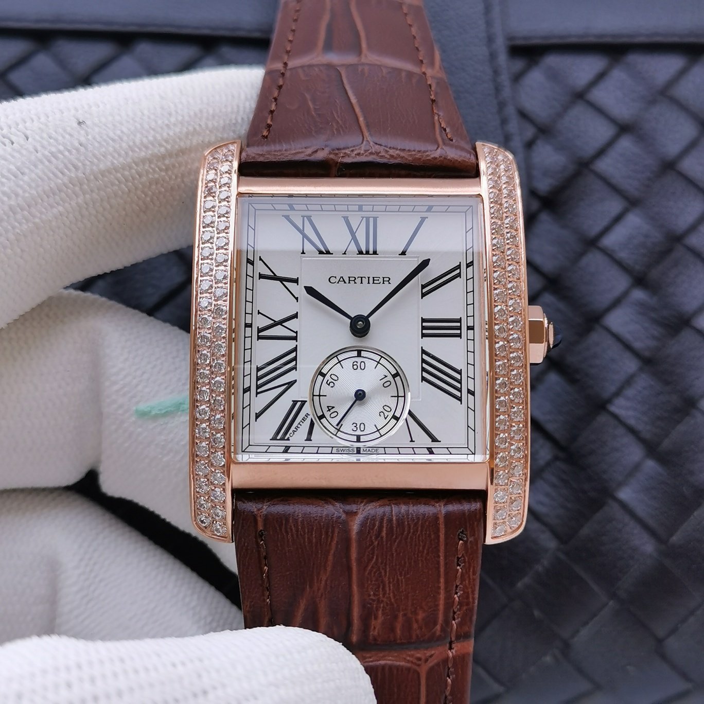 Panthere De Cartie Quartz Pink Gold Case