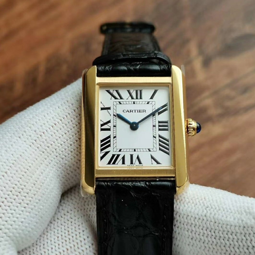 Panthere De Cartie Quartz Pink Gold Case