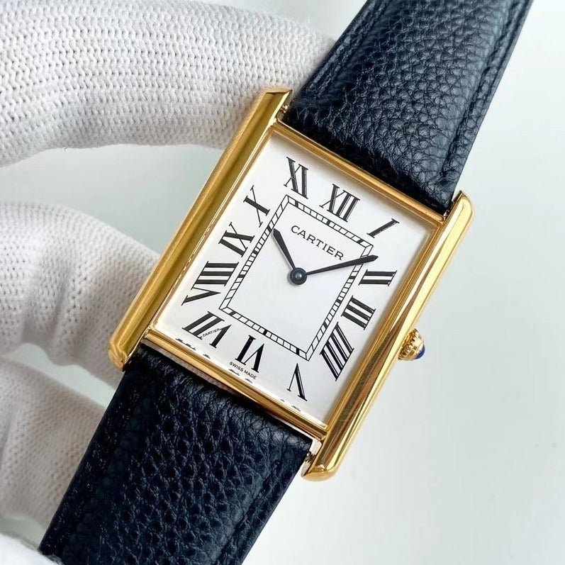 Panthere De Cartie Quartz Pink Gold Case