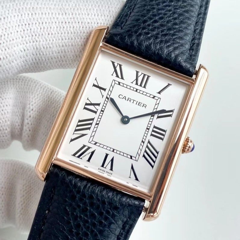 Panthere De Cartie Quartz Pink Gold Case