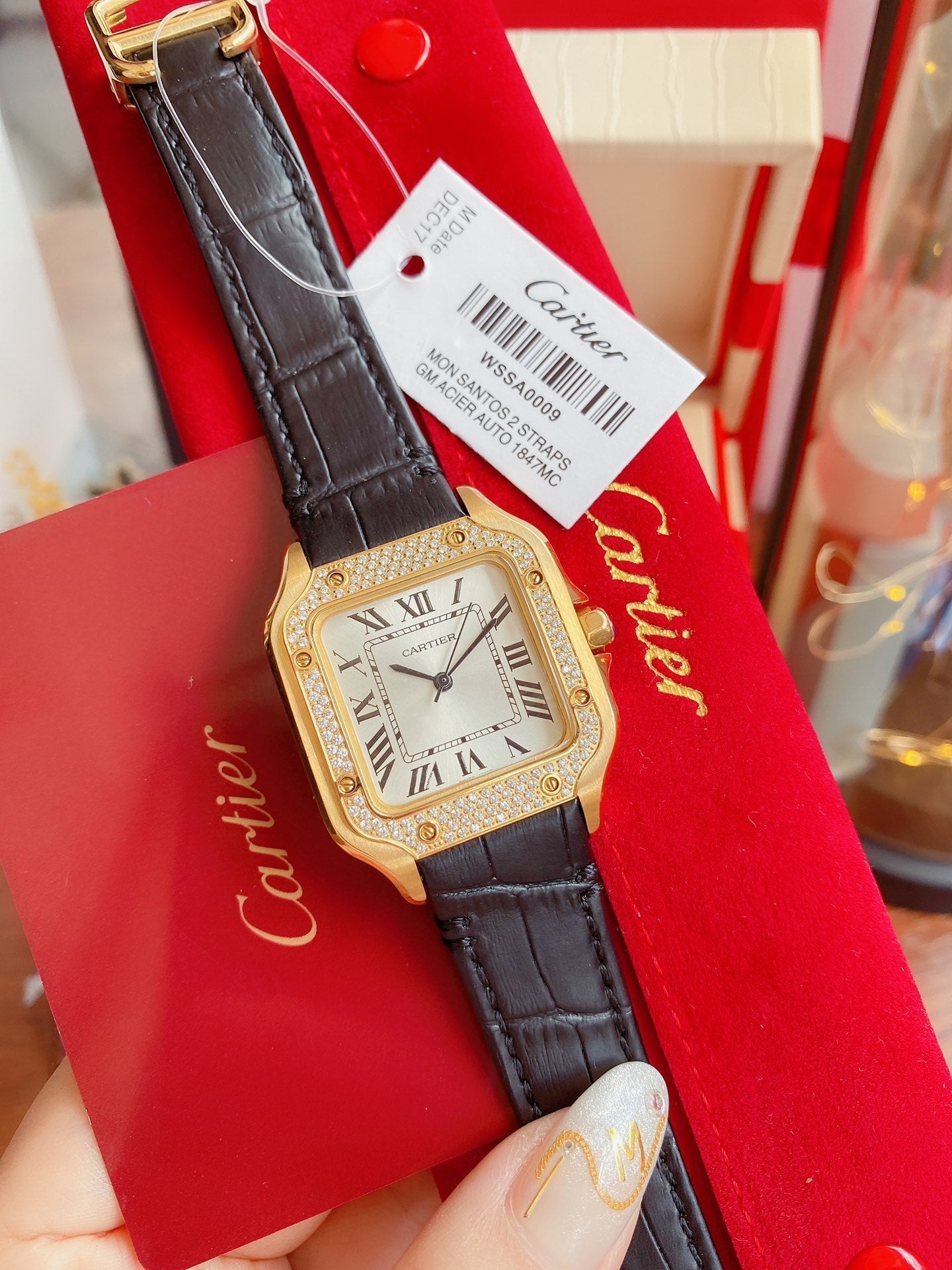 Panthere De Cartie Quartz Pink Gold Case