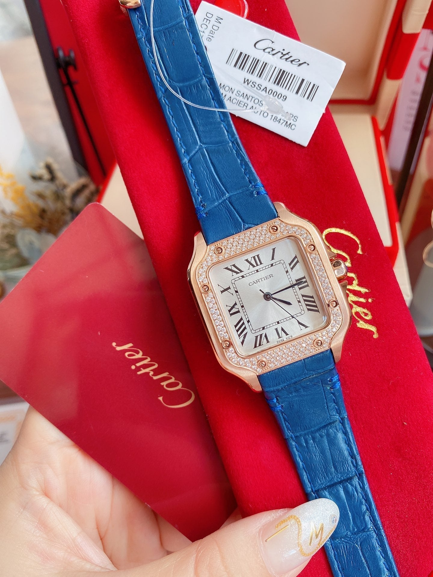 Panthere De Cartie Quartz Pink Gold Case