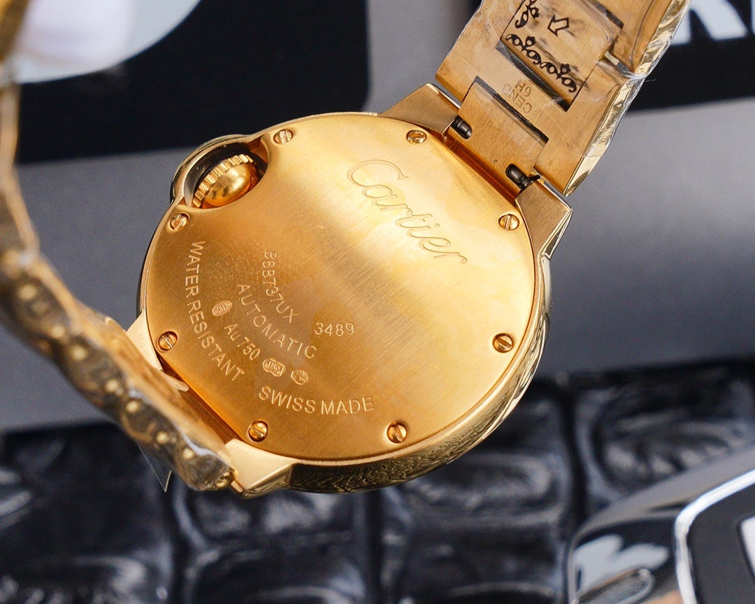 Panthere De Cartie Quartz Pink Gold Case