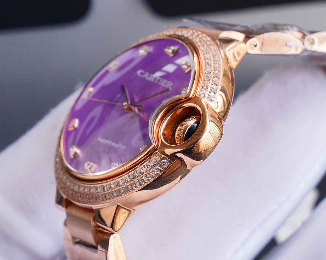 Panthere De Cartie Quartz Pink Gold Case
