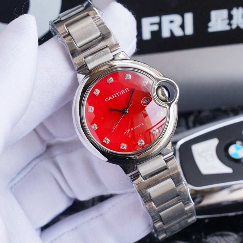 Panthere De Cartie Quartz Pink Gold Case