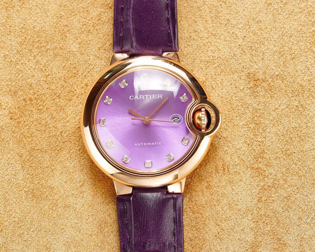 Panthere De Cartie Quartz Pink Gold Case