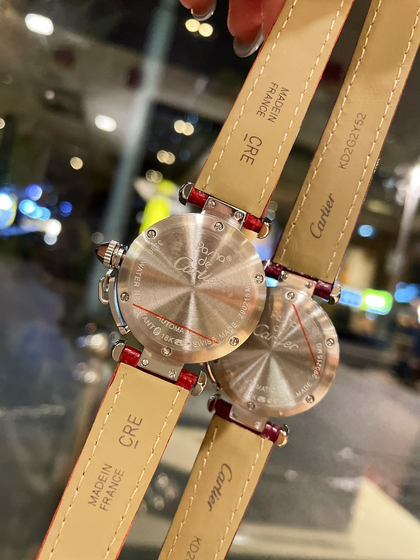 Panthere De Cartie Quartz Pink Gold Case