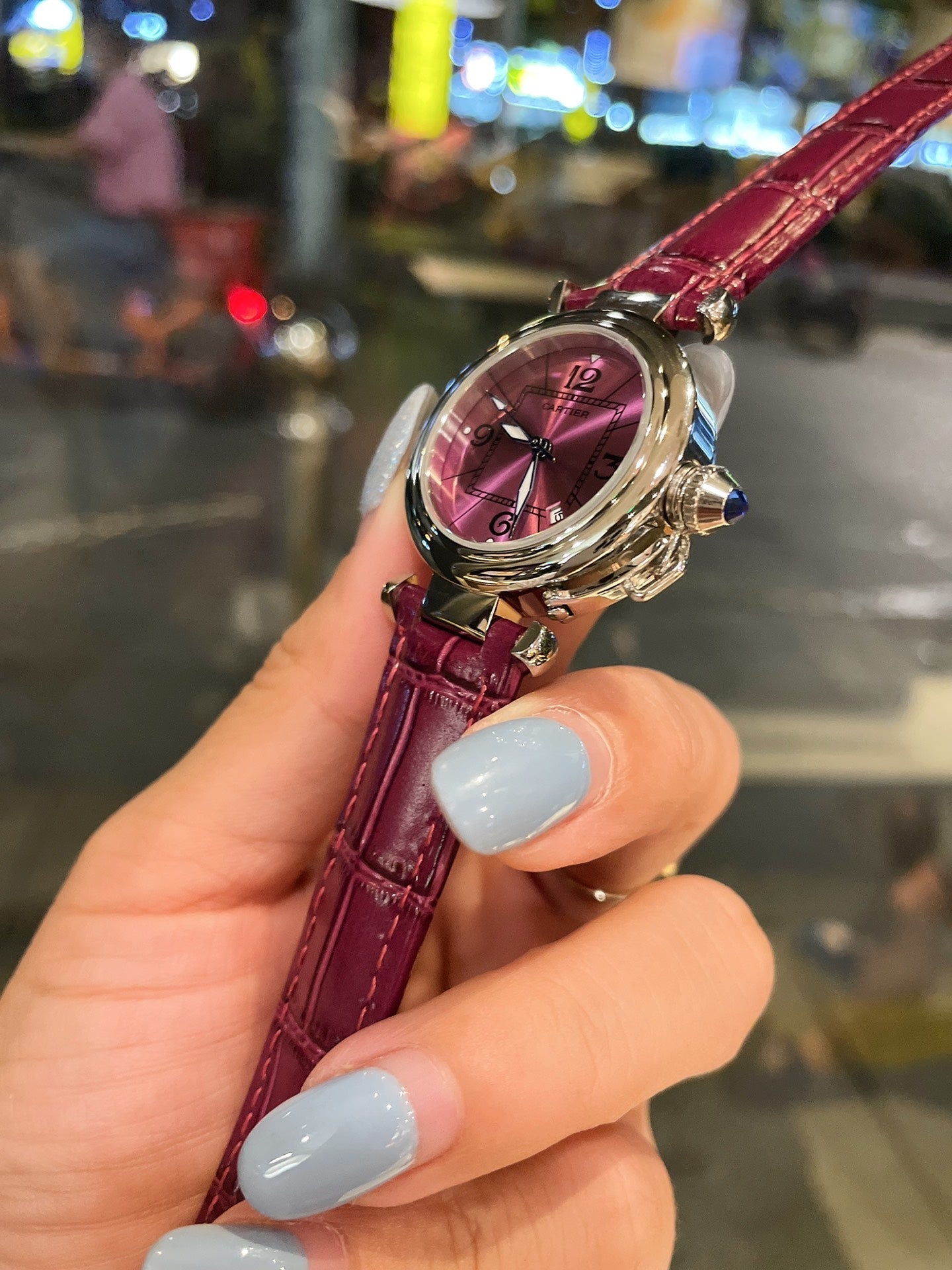 Panthere De Cartie Quartz Pink Gold Case