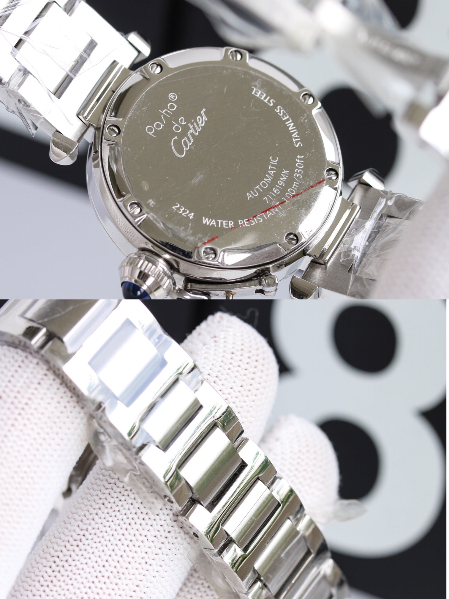 Panthere De Cartie Quartz Pink Gold Case