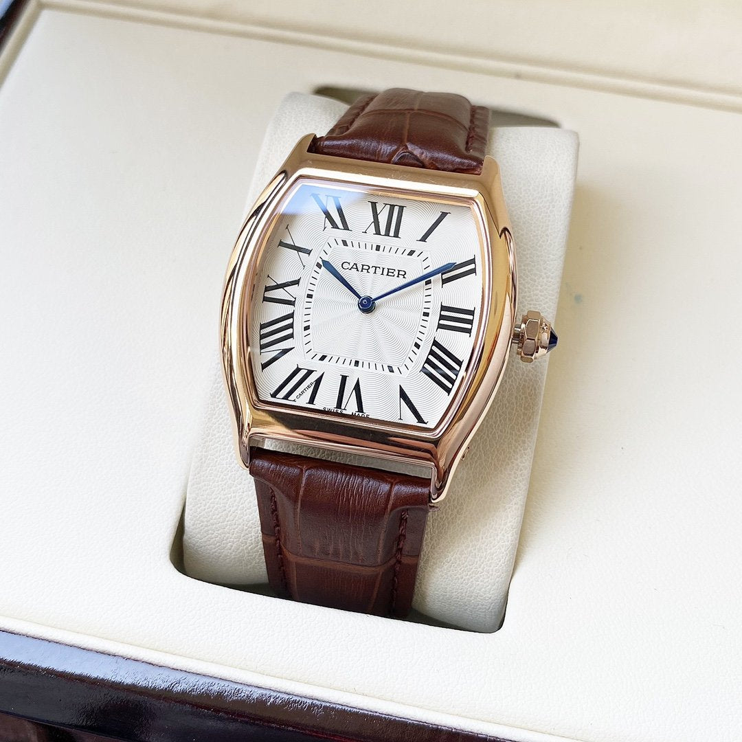 Panthere De Cartie Quartz Pink Gold Case