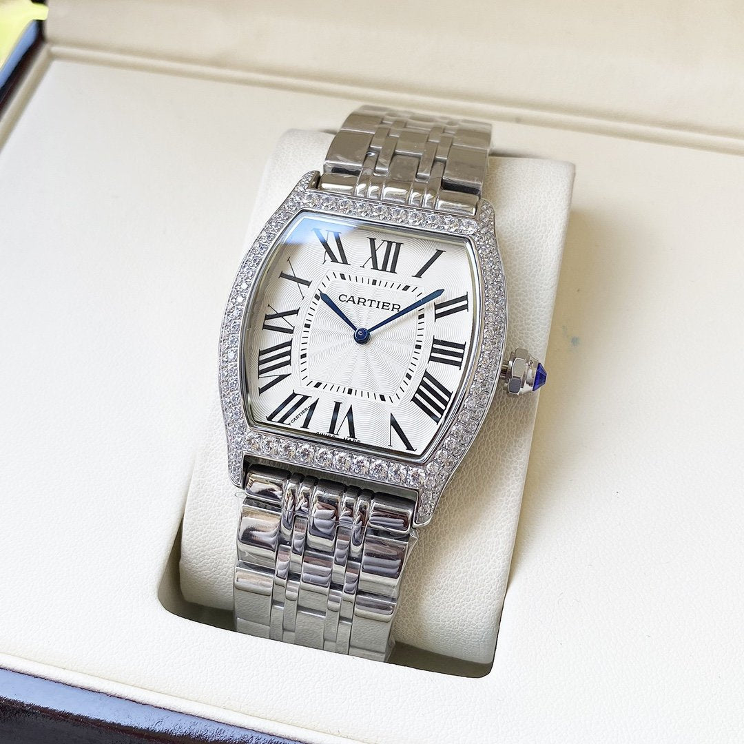 Panthere De Cartie Quartz Pink Gold Case