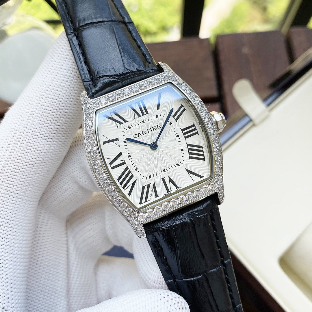 Panthere De Cartie Quartz Pink Gold Case