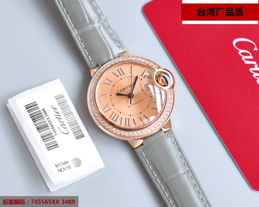 Panthere De Cartie Quartz Pink Gold Case