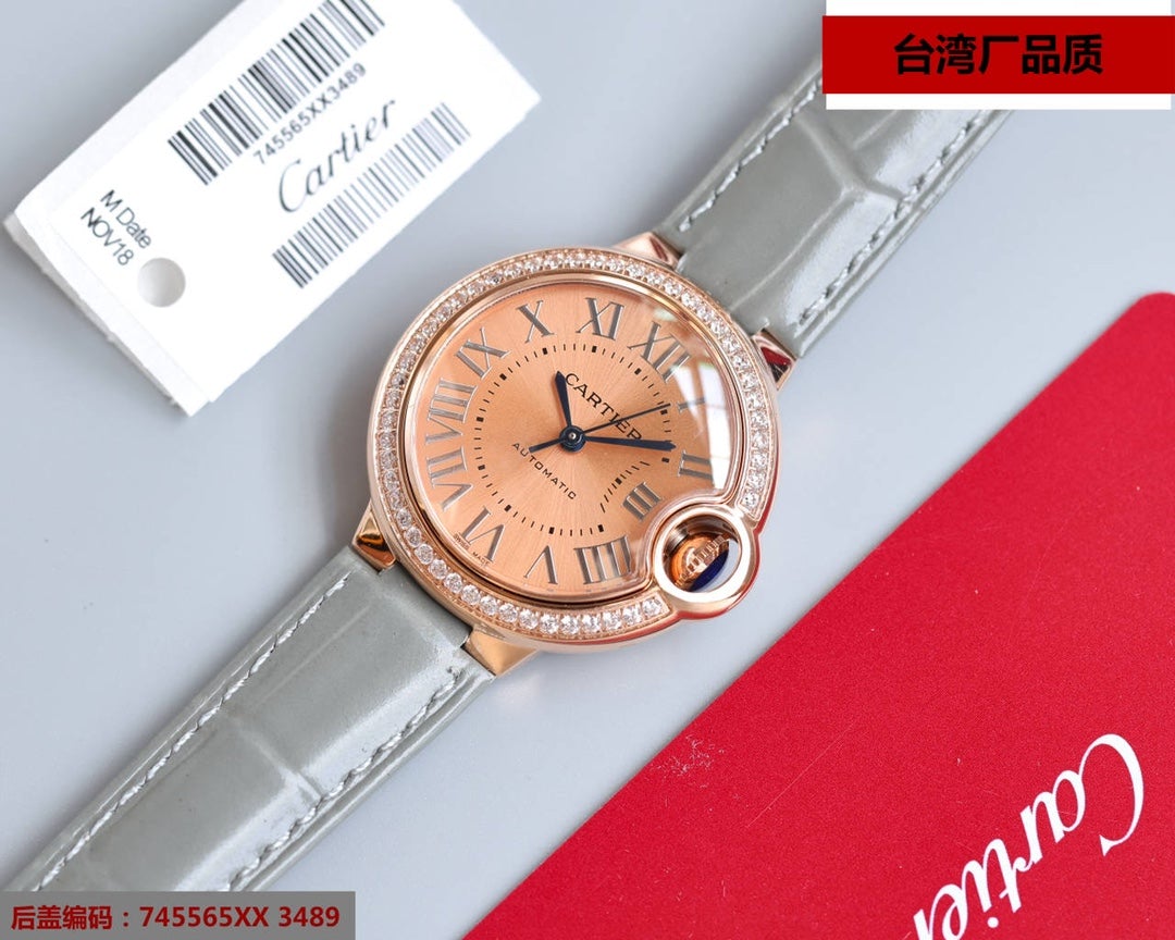 Panthere De Cartie Quartz Pink Gold Case