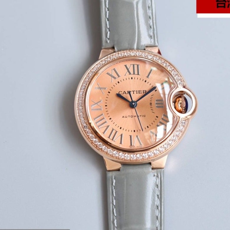 Panthere De Cartie Quartz Pink Gold Case