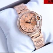 Panthere De Cartie Quartz Pink Gold Case