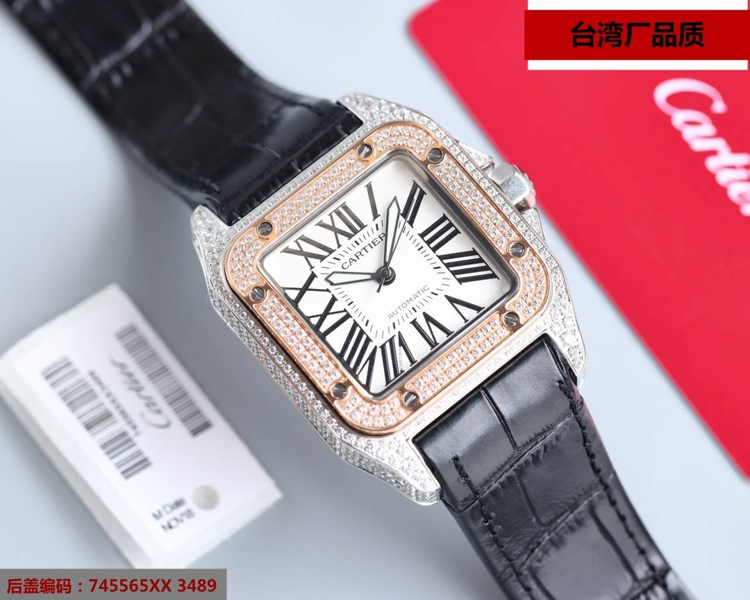 Panthere De Cartie Quartz Pink Gold Case