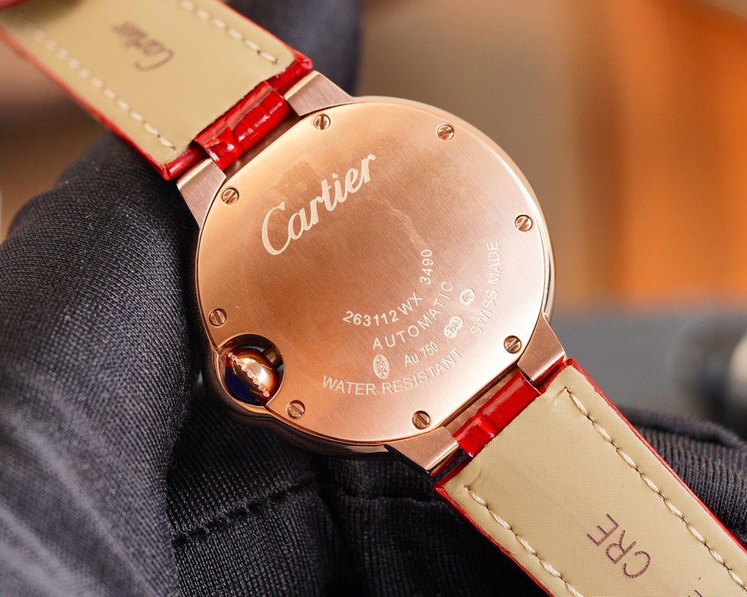 Panthere De Cartie Quartz Pink Gold Case