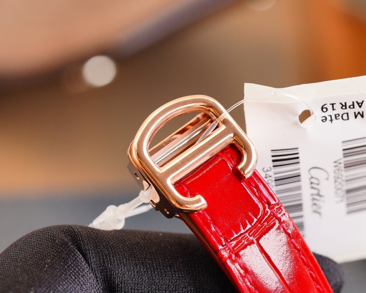 Panthere De Cartie Quartz Pink Gold Case