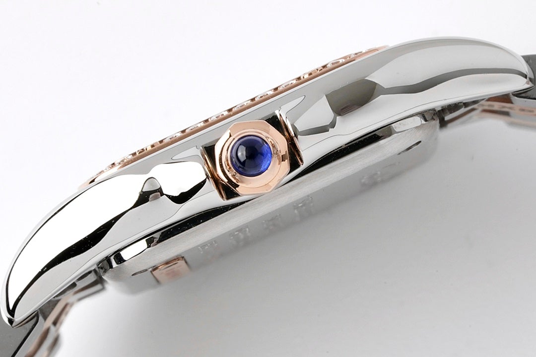 Panthere De Cartie Quartz Pink Gold Case